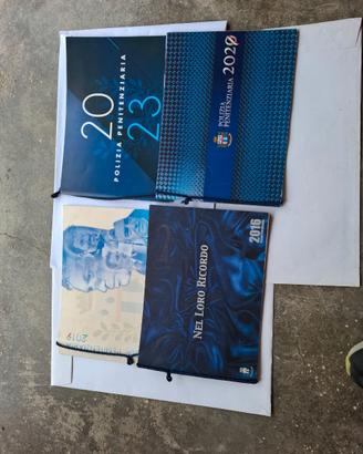 LOTTO 4 CALENDARI STORICI "POLIZIA PENITENZIARIA"