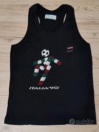 Camotta vintage "Ciao" Mondiali calcio ITALIA 90