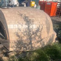 forno a legna + bancone pizzeria