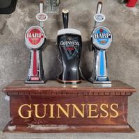 Spillatore birra Giunness Harp + Mensola