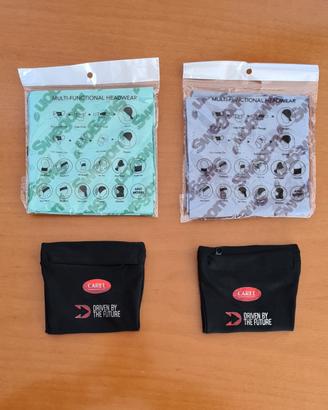 Set da jogging: fascia e polsino multifunzione