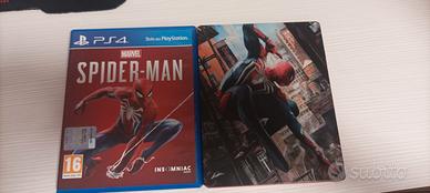 Marvel Spider-man PS4 + special Steel book