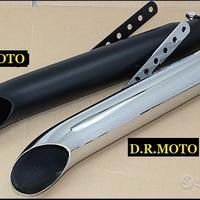 CURVO Terminale Marmitta Turn Out Short MuffleR