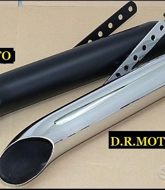CURVO Terminale Marmitta Turn Out Short MuffleR
