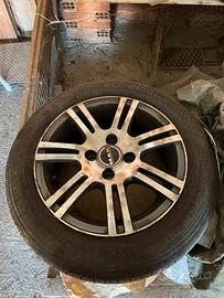 Cerchi in lega MAK + gomme estive FIAT Panda