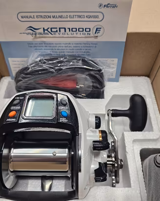 MULINELLO ELETTRICO FISHING FERRARI KGN1000 EVOLUT