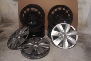 cerchi in metallo e copricerchi