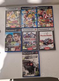 vari giochi PlayStation 2