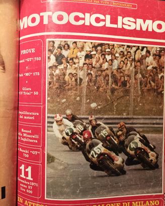 Rivista MOTOCICLISMO numero 11 del 1971