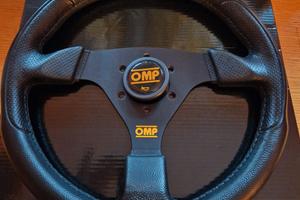 Volante OMP originale in pelle + mozzo