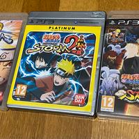 Giochi PS3 naruto storm 1/2/3