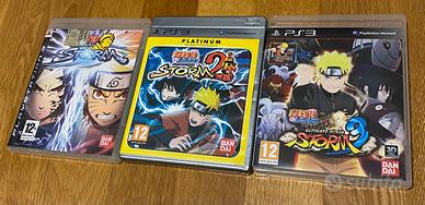 Giochi PS3 naruto storm 1/2/3