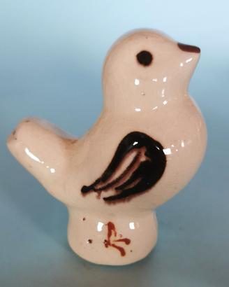 Fischietto in maiolica dalla Francia