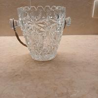 Portaghiaccio Vintage in cristallo intarsiato