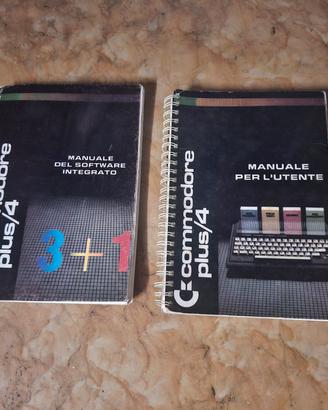 COMODORE  MANUALE DI ISTRUZIONI  PLUS 4
