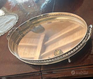 Vassoio silver plate
