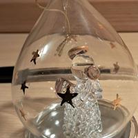 Oggetto artistico in vetro soffiato.