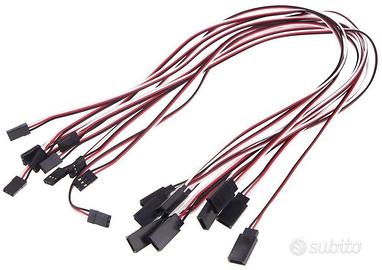 Cavo Prolunga Servo JR/Futaba 500 mm per Auto, Aer