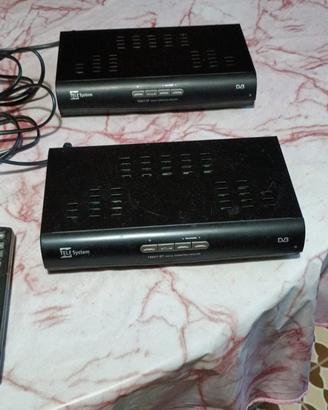 2 DECODER TELE SYSTEM MODELLO TS6211 DT