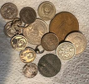 Lotto monete medagliette antiche