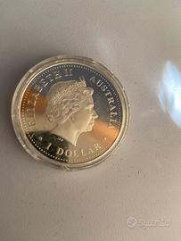 2 Moneta d’argento regina elisabetta II