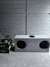 Subwoofer e box 30 cm