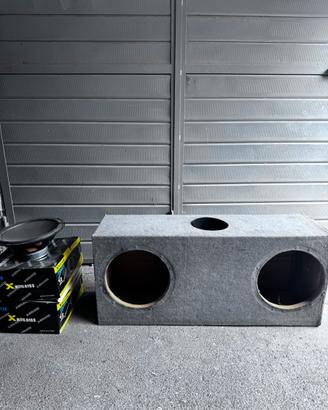 Subwoofer e box 30 cm