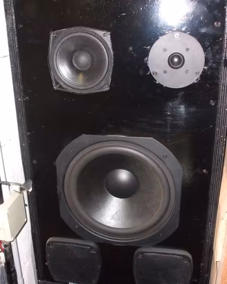2 DI CASSE ACUSTICHE 3 VIE IN BASS-REFLEX 250 W