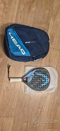 Kit Padel HEAD: Racchetta Flash Pro + Zaino head
