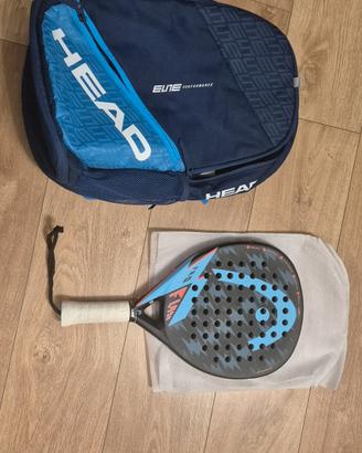 Kit Padel HEAD: Racchetta Flash Pro + Zaino head