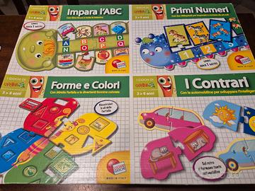 Gioco educativo Lisciani. 4 giochi in 1 scatola