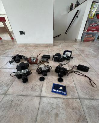 Lotto macchine fotografiche vintage