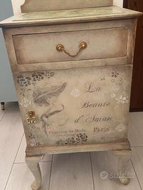 Comodino shabby