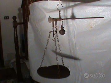 BILANCIA  A  STADERA IN FERRO  DA KG.  12 ANNI 40
