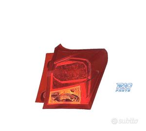 FANALE DX TOYOTA AURIS 5P 13-15 AMBRA ROSSO LED