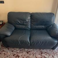 Coppia di Divani in pelle 2 posti