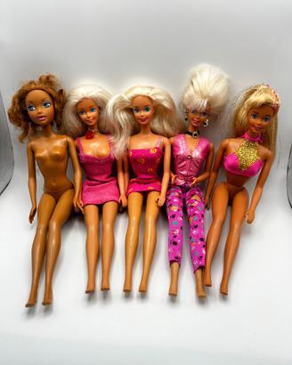Set bambole Barbie Vintage anni 90