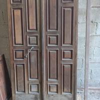 Portoncino in douglas apertura elettrica