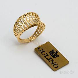 Anello oro giallo 18kt a.33
