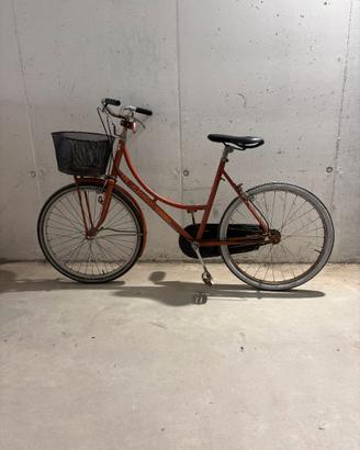 Bicicletta da donna con cestino da 24 pollici