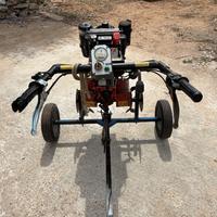 Motozappa Lombardini + carrello per trasporto