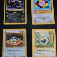 Lotto di 10 carte Neo discovery NM Near mint