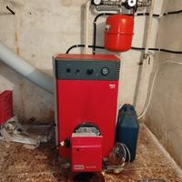 Termosifoni in ghisa più caldaia