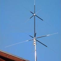 Antenna Maldol HVU‑8 multibanda HF/VHF/UHF