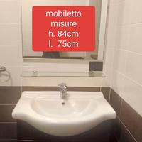 Mobile bagno con specchio 
