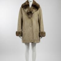 Giubbotto montone Shearling con pelo donna Tg48-50
