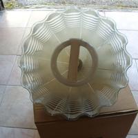 Lampadario da cucina in vetro di murano