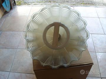 Lampadario da cucina in vetro di murano