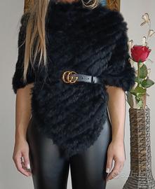 Poncho Conbipel lapin