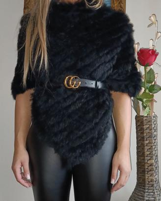 Poncho Conbipel lapin